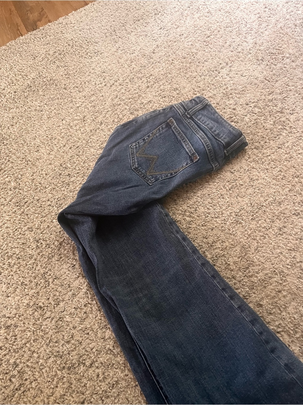 Wrangler Women's Dark Blue Boot Cut Jeans